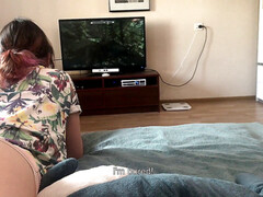 Gros cul, Brunette brune, Masturbation, Adolescente