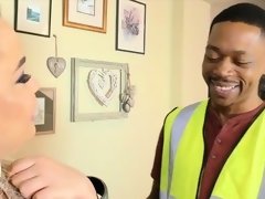 Gorda, Rubia, Gorda, Interracial