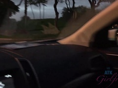 Kleid, Fingern, Freundin, Orgasmus, Muschi, Titten, Spanner, Nass