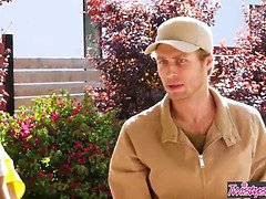 浮気者, Hd, 下着, パンティ, 息子, ユニフォーム, 濡れ, 妻