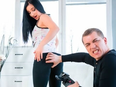 Arsch, Blasen, Braunhaarige, Handjob, Hardcore, Milf, Patschen, Titten