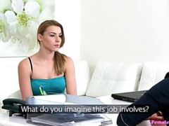 Sexy Blondes in Hot Lesbian Casting