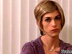 アナル, エロティック, ヒール, シーメール