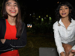 Schattig, Schattig, Latijnse vrouw, Ondergoed, Klein, Ruw, Mager, Vrouw