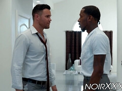 Grote lul, Zwart, Lul, Homo, Hardcore, Interraciaal, Spier, Anaal likken