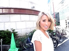 アジア人, お尻, フェラチオ, チン, ハードコア, オマンコ, ティーン, オッパイの