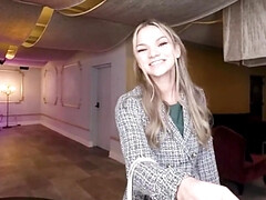 Stud satisfies cute assistant in hot VR porn video