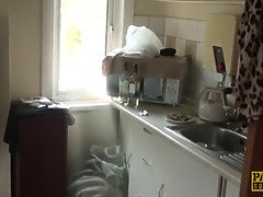 デカチン, デカパイ, フェラチオ, イギリス人, 中出し, Hd, 淫乱熟女, 現実