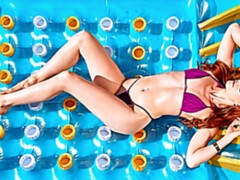 Grote lul, Badpak, Pijpbeurt, Hondjeshouding, Natuurlijke tieten, Mager, Tiener, Tieten likken