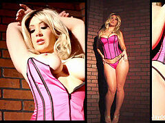 Grote kont, Bruinharig, Vingeren, Ondergoed, Masturbatie