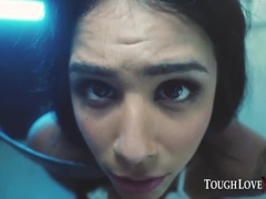 Pijpbeurt, Bruinharig, Diep in de keel, Hondjeshouding, Latijnse vrouw, Vrijster, Klein, Realiteit