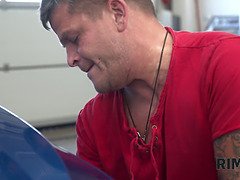 ブロンド, 巨乳な, エロ熟女, 淫乱熟女, オマンコ, コキ, 義母, フェラする