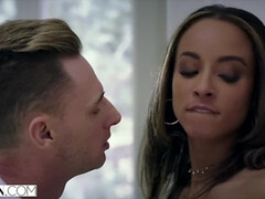 舐める尻, デカパイ, 黒人, 中出し, 毛深い, なめる, オマンコ, 馬乗り