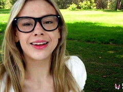18 ans, Blonde, Queue, Faciale, Hard, Hd, Adolescente, Nénés