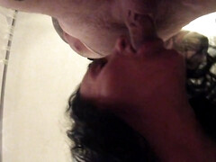 Pareja, Hotel, Maduro, Madres para coger, Desnudo, Chorro, Chupando, Esposa