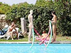 Leie, Blasen, Hundestellung, Fetisch, Fingern, Hd, Party, Rasiert