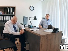 美人, カワイイ, チェコ, Hd, オフィス, 現実, 剃毛, オッパイの