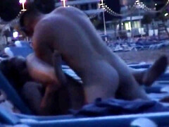 Culo grande, Rubia, Mamada, Pareja, Gorda, Francés, Al aire libre, Público