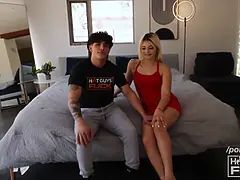 Stellung 69, Blondine, Blasen, Hochschule, Spermaladung, Hundestellung, Hd, Muschi