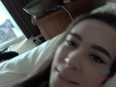 Leie, Arsch, Füsse, Fingern, Freundin, Handjob, Pov, Rasiert