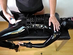 In den arsch, Sadomasochismus, Blasen, Hardcore, Hd, Erniedrigung, Latex, Strümpfe