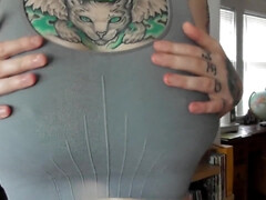 素人, デカパイ, 巨乳な, 顔面騎乗, フェティッシュ, 自然山雀, オフィス, オッパイの