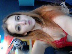 Amateur, Casero, Lencería, Pelirrojo, Solo, Medias largas