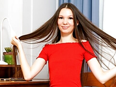 18 летние, Пальцем, Мастурбация, Натуральные сиськи, Тощие, Соло, Стриптизерша, Сиськи