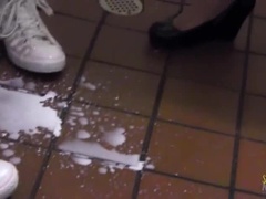 Брюнетки, Очки, Лесбиянка, Натуральные сиськи