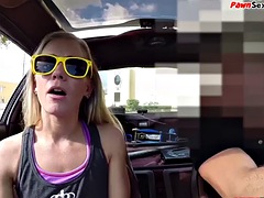 Tussi, Schönheit, Blondine, Blasen, Erotisch, Fingern, Öffentlich, Erotischer film