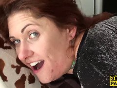 Anaal, Grote mammen, Brits, Oudere vrouw, Lul, Moeder die ik wil neuken, Tatoeage