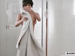 Verga grande, Tetas grandes, Negro, Mamada, Ébano, Sexo duro, Interracial, Esposa