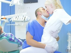 Arsch, Blasen, Schwanz, Hundestellung, Fetisch, Handjob, Lecken, Titten