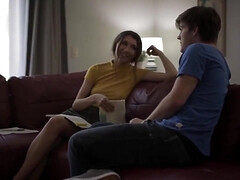 Blondine, Blasen, Braunhaarige, Vollbusig, Hd, Orgasmus, Flotter dreier, Titten