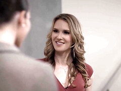 Grosser schwanz, Blondine, Blasen, Geschnappt, Gehörnter ehemann, Taboo, Titten, Ehefrau