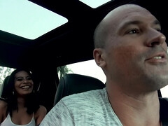 Amateur, Negro, Coche, Polla, Latina, Tetas naturales, Al aire libre, Pequeña