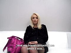 Blonde Lucie's Alluring Audition