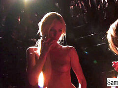 Big tits, waxing, wax play