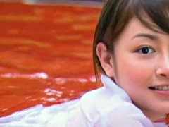 Nana, Brunette brune, Japonaise, Piscine, Softcore, Adolescente