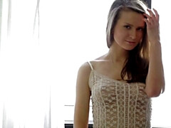 18 ans, Gros seins, Femelle, Masturbation, Naturelle, Culottes ou slips, Solo, Adolescente