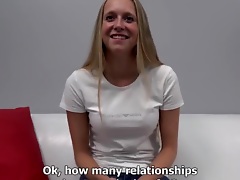 Faithful princess leaned over and let him to nail her after audition - Amateur Porn
