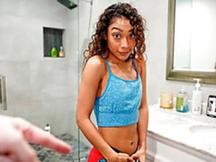 黒人, フェラチオ, 茶髪の, ハードコア, オナニー, ガリガリ, ティーン, オッパイの