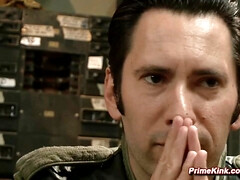 Sucer une bite, Bondage, Gorge profonde, Queue, Fétiche, Hard, Rugueux, Esclave