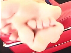Asiatisch, Fußfetisch, Japanische massage, Pov