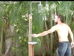 Amateur, Verga grande, Gay, Masturbación, Al aire libre