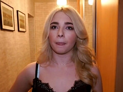 Blondine, Blasen, Hardcore, Geld, Realität, Russisch, Jungendliche (18+), Titten