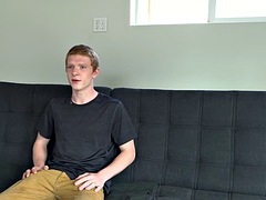 Leie, Grosser schwanz, Schwul, Behaart, Masturbation, Rotschopf, Rasiert, Solo