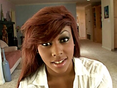 18, デカ尻, 黒人, フェラチオ, 黒人, 赤毛, ガリガリ, ティーン