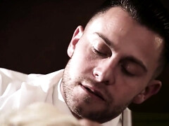 Blondine, Blasen, Vollbusig, Klassisch, Fetisch, Hd, Orgasmus, Flotter dreier