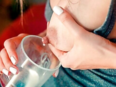 Blond, Pijpbeurt, Hondjeshouding, Jurk, Fetisj, Ondergoed, Melk, Geschoren